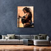 Wonder Woman Canvas Frames Wall Art