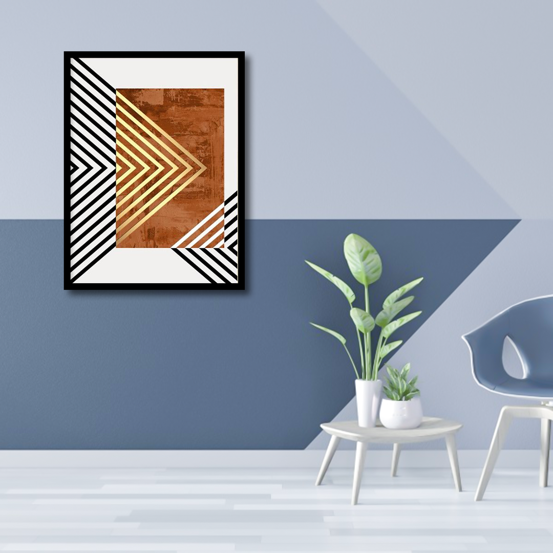 Wood Wall Sculpture Canvas Frames | Wall Art