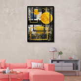 Multicolor Abstract Geometric Canvas | Wall Art