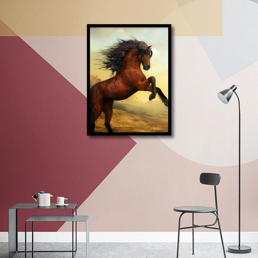 Arabian Horse Canvas Frame