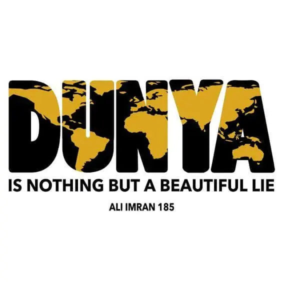 Motivational Islamic Advices (4 Panel) Wall Art