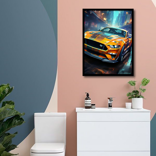 Ford Mustang Canvas Frames