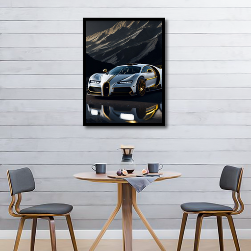 Bugatti Chiron Canvas Frames