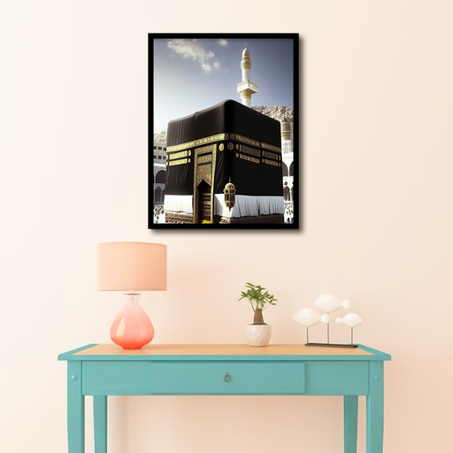 Kaaba Canvas Frames