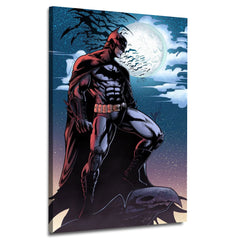 Batman in Moon Night Wall Art