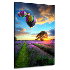 Faraway Lavender Balloon | Wall Art