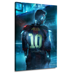 Messi NFT The Goat Wall Art