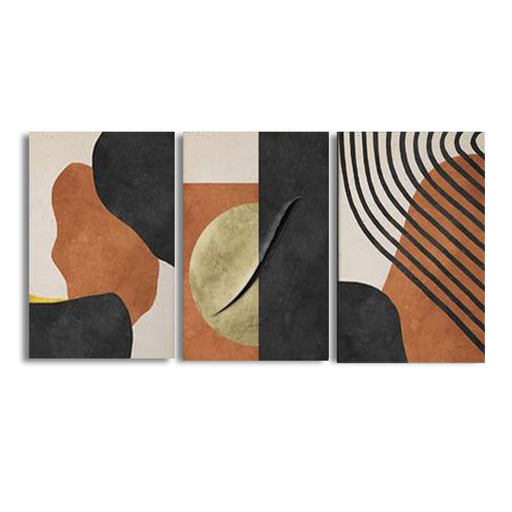 Set Of 3 Modern Nordic Abstract Marble