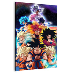 Kingdom Of Anime - King Goku | Wall Art