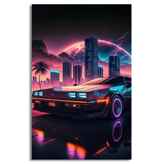 Premium Canvas | Retro futuristic | Wall Art