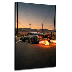 Nissan GTR | Premium Canvas | Wall Art