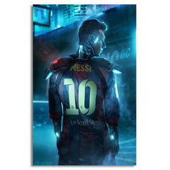 Messi NFT The Goat Wall Art