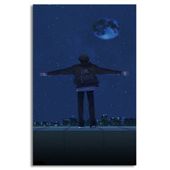 Sleeping Boy Animated Poster | Wall Art