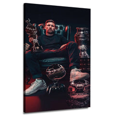 LIONEL MESSI Football Legend ART Wall Art