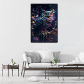 Beautiful owl bird | Wall Art