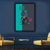 Biker Boy Aesthetic Canvas | Wall Art