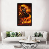 Flame Horse | Wall Art