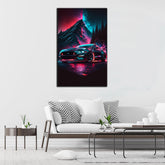 Glossy Ford Mustang | Wall Art
