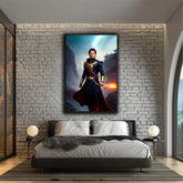 Imran Khan AI Sketch Wall Art