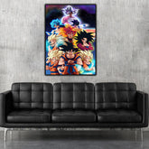Kingdom Of Anime - King Goku | Wall Art