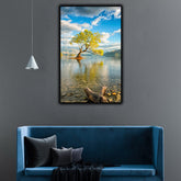Landscape Scenery Tree Lake Wall Art
