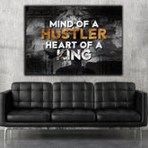 Mind of A Hustler Canvas | Wall Art