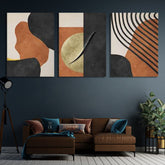 Modern Nordic Abstract Marble (3panel) | Wall Art