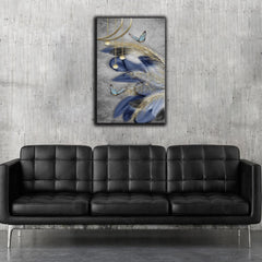 Modern Nordic Art Feather Canvas | Wall Art