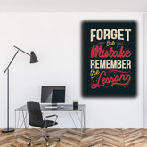 Remember The Lesson Motivational Canvas | Wall Art