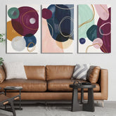 Rumlly Modern colour Bundle (3panel) | Wall Art