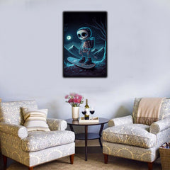 Skeleton In Space | Wall Art