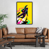 Spider Man Miles Yellow | Wall Art