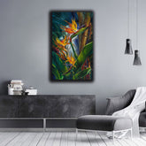 Strelitzia royal flower Art | Wall Art
