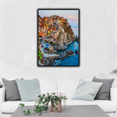 Sunset in Manarola, Cinque Terre Wall Art