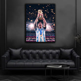 The Champion | Messi | Wall Art