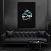 Work hard in silence and let your success be yours | Wall Art