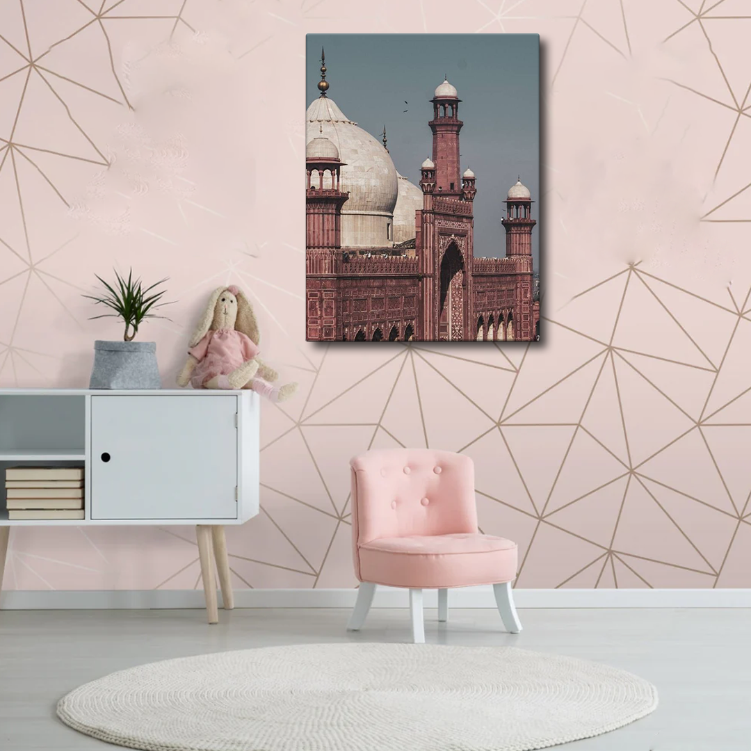 Badshahi Mosque Canvas Frames Wall Art