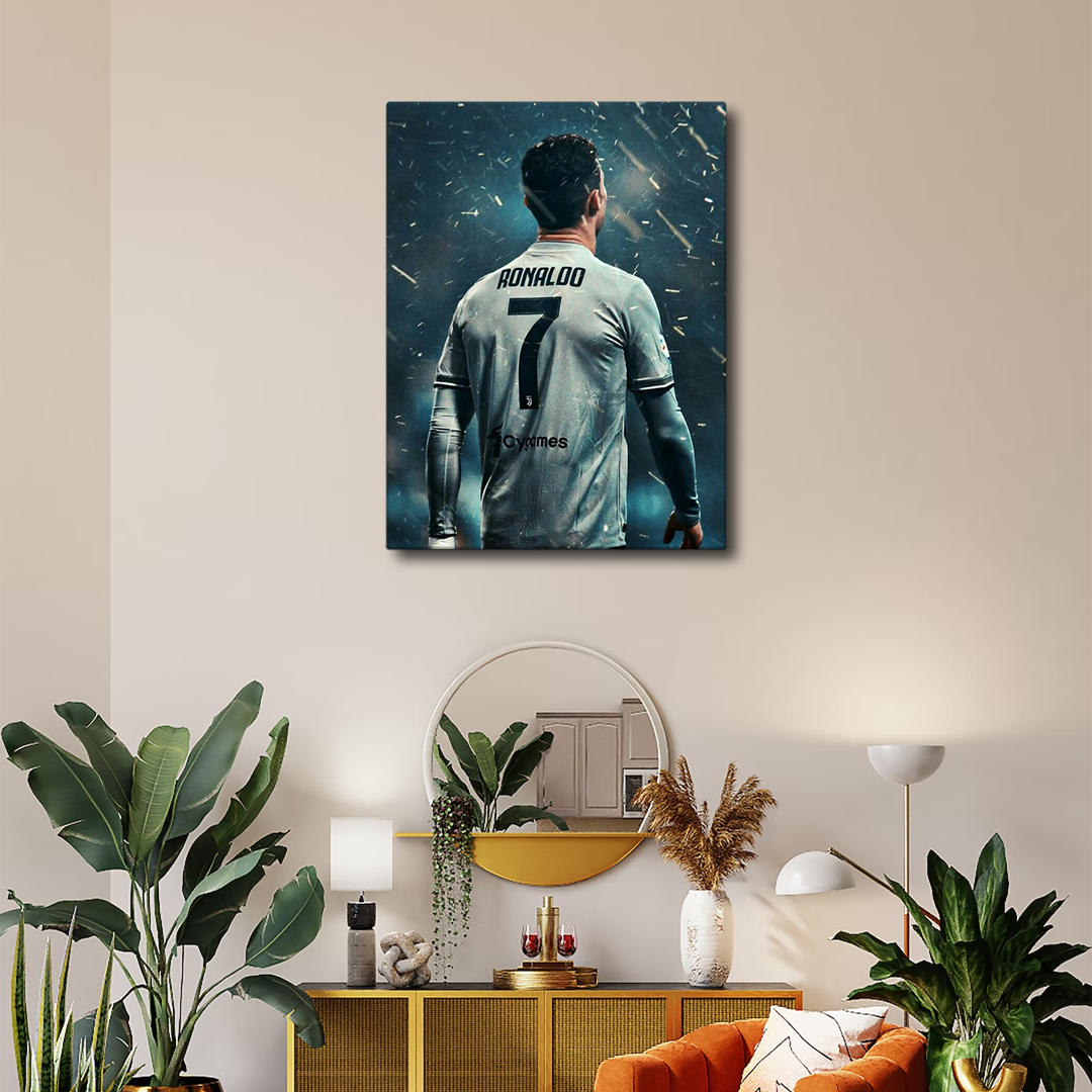 Cristiano Ronaldo CR7 Canvas Frames Wall Art