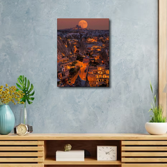 The Sunset in Cappadocia, Turkey Canvas Frames Wall Art