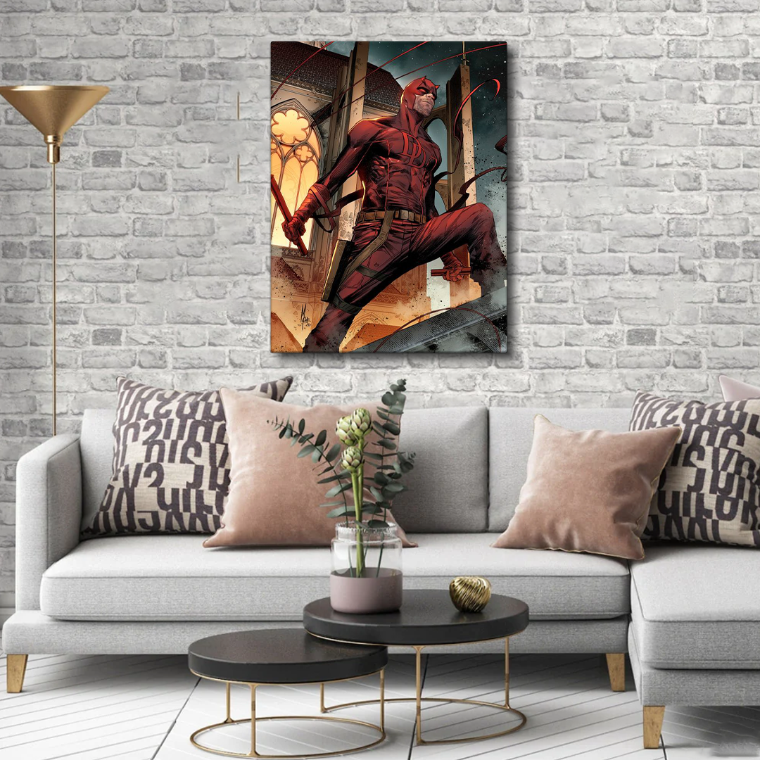 Deadpool Daredevil Canvas Frames Wall Art