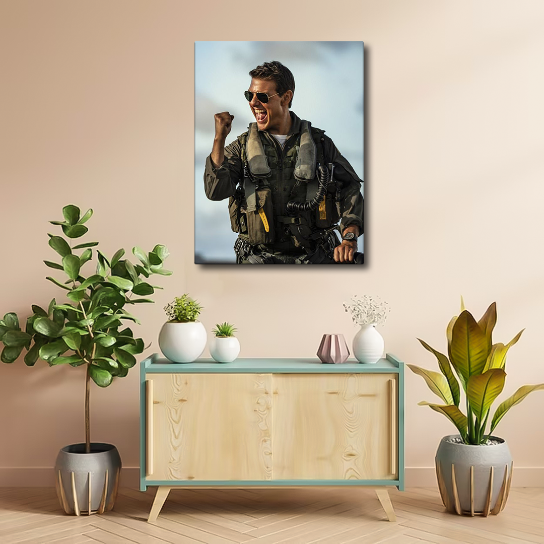 Top Gun Tom Cruise Canvas Frames Wall Art