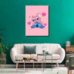 Stitch in love Canvas Frames Wall Art