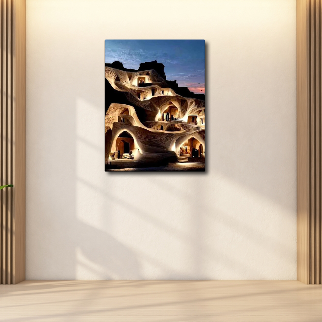 Cave in Cappadocia, Turkey Canvas Frames Wall Art