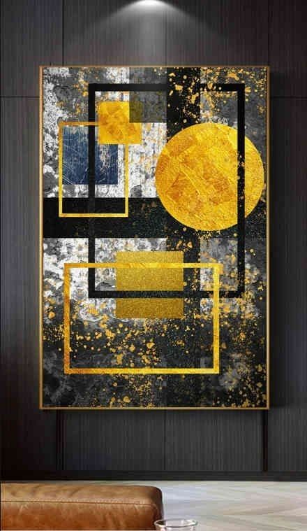 Golden Circle Canvas Frames