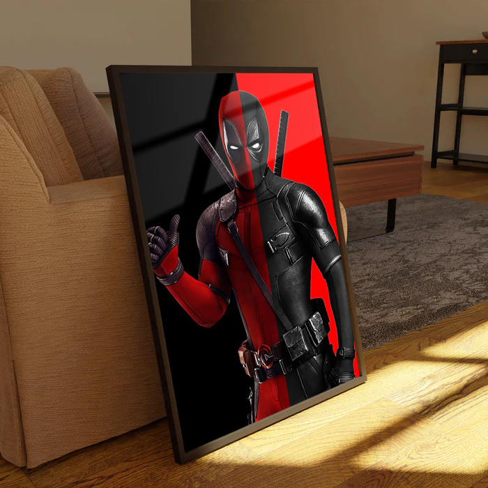 Deadpool’s Deeds Canvas Frames Wall Art