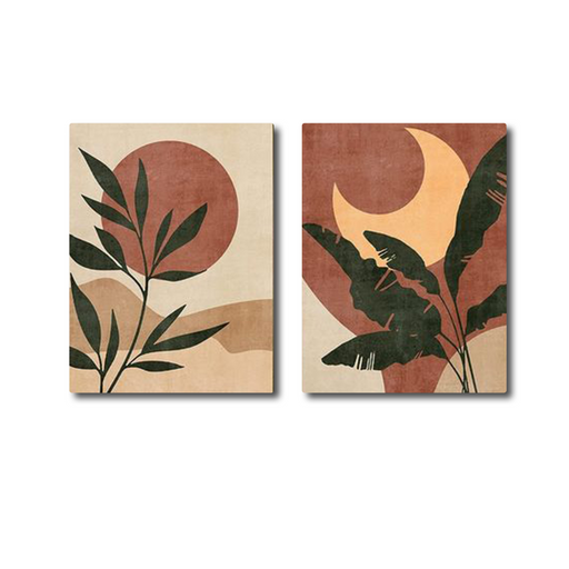 Set of 2 Red Moon