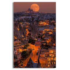 The Sunset in Cappadocia, Turkey Canvas Frames Wall Art