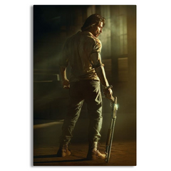 Pathaan Shah Rukh Khan Look Canvas Frames Wall Art