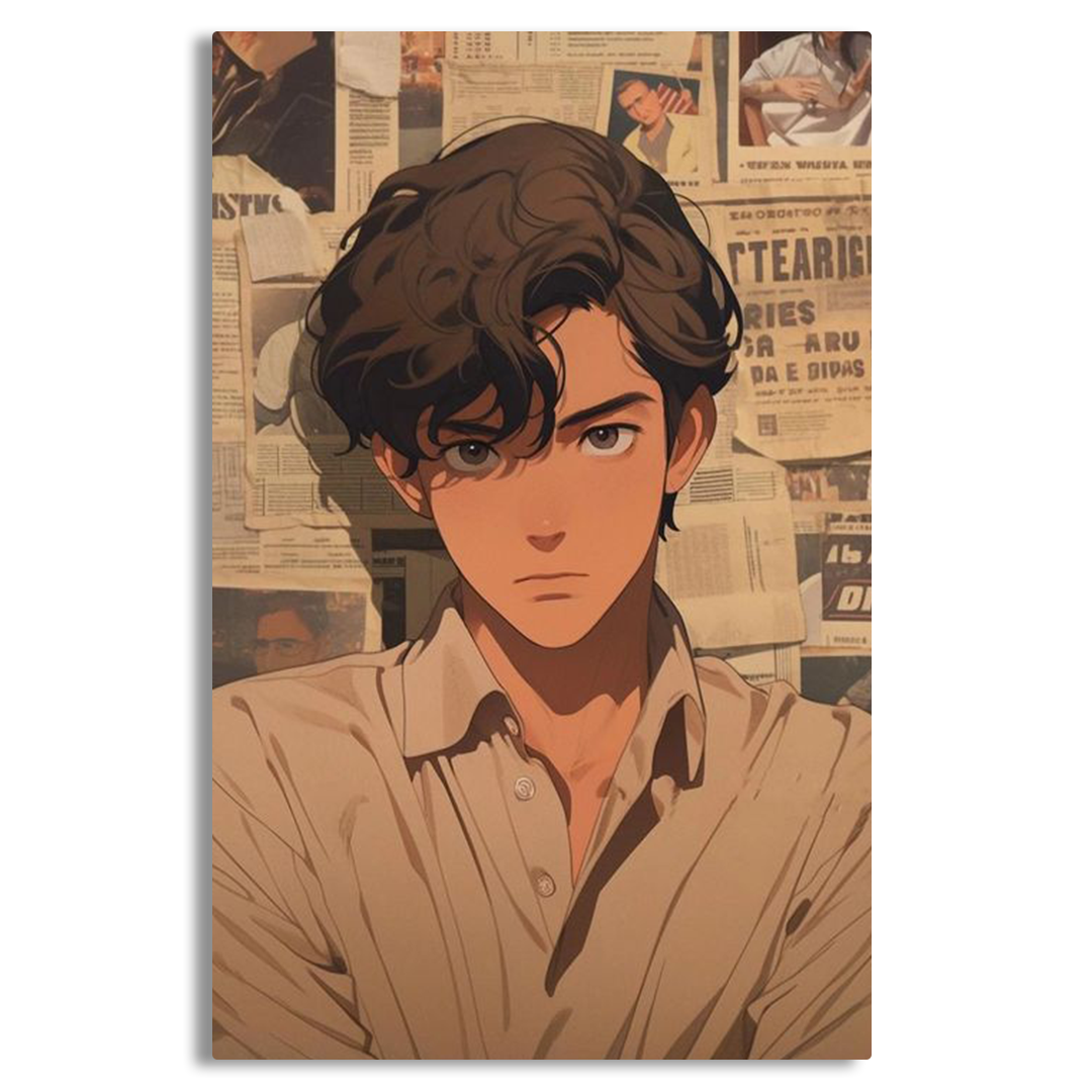 Anime Boy Canvas Frames Wall Art