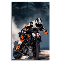 KTM790 Super Bike Rider Canvas Frames Wall Art